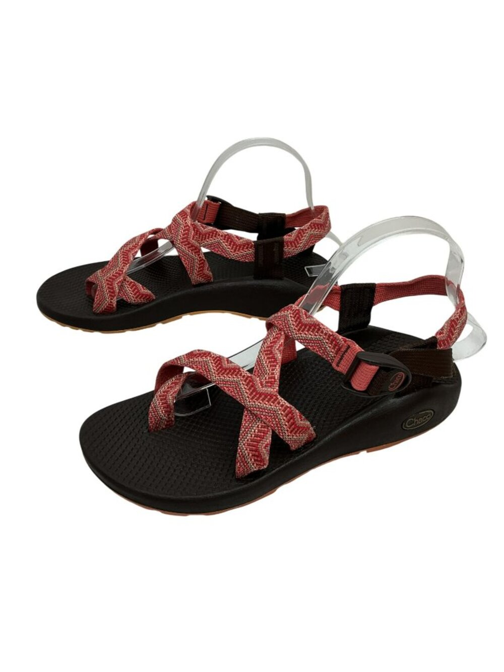 Chaco Z/2 Classic Strappy Toe Loop Sandals Women’s 9 Orange Red Gray